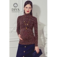 Топ для кормящих Diva Nursingwear Felisa Strisce, цвет Terracotta