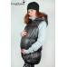Слингокуртка демисезонная Frogqueen МИШЕЛЬ ГРАФИТ