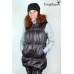 Слингокуртка демисезонная Frogqueen МИШЕЛЬ ГРАФИТ