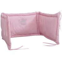 Бампер для детской кроватки Jollein 180х40 см "Корона"