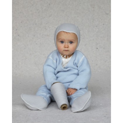 Штанишки из шерсти мериноса Lana Care Голубые