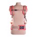 Слинг-рюкзак MY Baby Carrier Коралловый с вышивкой
