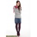 Топ для кормления Mothers en Vogue Basic Button-Down серый