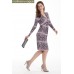 Платье для кормящих Mothers en Vogue Twist Front, змеиный принт
