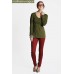 Топ для кормления Mothers en Vogue Must Have U-Neck, оливковый