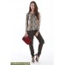 Топ для кормления Mothers en Vogue Printed Front-Zip Slouchy, змеиный принт