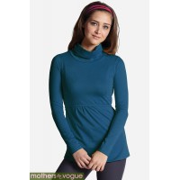 Топ для кормления Mothers en Vogue Must Have Turtleneck, синий