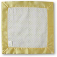 Комфортер платочек обнимашка Baby Lovie - Flannel Yellow Polka Dot
