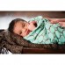 Пеленка детская тонкая SwaddleDesigns Маркизет SC w/Mocha Mod
