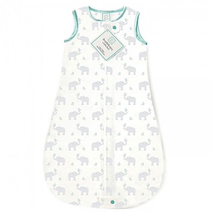 Фланелевый спальный мешок SwaddleDesigns zzZipMe Sack  (3-6 M)