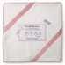 Пеленка из органического хлопка SwaddleDesigns "Белая с кантом"