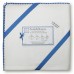 Пеленка из органического хлопка SwaddleDesigns "Белая с кантом"