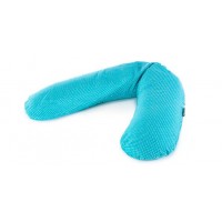 Подушка для беременных Theraline "Горошек" бирюзовый  (190 см)